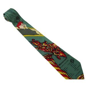Toulouse & Lautrec Silk Tie Box of the Colden Mask 1893 Necktie